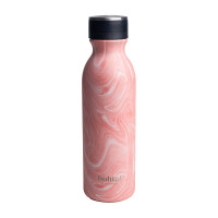 Шейкер, Bohtal Insulated Flask Pink Marble, SmartShake, 600 мл