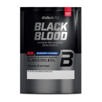 Предтренировочный комплекс, Black Blood Caf+, BioTech, 15 г (Черника)