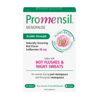 Добавка для здоров'я, Promensil Menopause Double Strenght 80 mg, PharmaCare, 60 таблеток