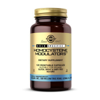 Витамины и минералы, Homocysteine Modulators, Solgar, 120 капсул