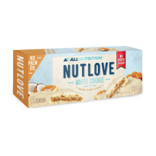 NutLove White Cookies Caramel Peanut Coconut (128 g)