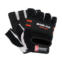 Рукавички для тренувань, Basic Evo Gloves Red 2100, Power System, розмір S