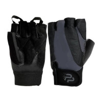 Рукавички для тренувань, Fitness Gloves Black-Grey 9138, PowerPlay, розмір M