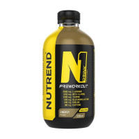 Предтренировочный комплекс, N1Drink Preworkout, Nutrend, 330 мл (Клубника)
