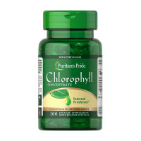 Добавка для здоров'я, Chlorophyll Concentrate, Puritan's Pride, 100 капсул