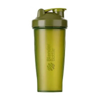 Пляшка для води, Blender Bottle Classic, Blender Bottle, 820 мл (Болотно-зелений)