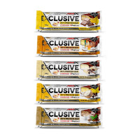 Протеїновий батончик, Exclusive Protein Bar 25%, AMIX, 85 г (Лісові ягоди)