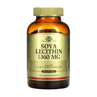 Добавка для здоровья, Soya Lecithin, Solgar, 180 капсул