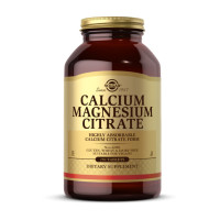 Магний, Calcium Magnesium Citrate, Solgar, 250 таблеток