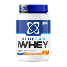 Сывороточный протеин, Blue Lab 100% Whey, USN, 908 г (Тропический смузи)