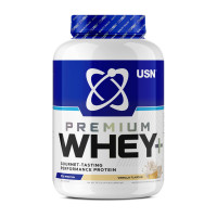 Сироватковий протеїн, Whey+ Premium Protein, USN, 2 кг (Полуниця)