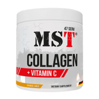 Колаген, Collagen + Vitamin C, MST, 305,5 г (Зелене яблуко)