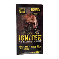 Предтренировочный комплекс, Igniter, Nuclear Nutrition, 17,5 г (Цитрус-персик)