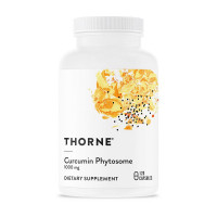 Добавка для здоров'я, Curcumin Phytosome 1000 mg, Thorne Research, 120 капсул