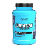 Креатин, Creatine Monohydrate, Evolite Nutrition, 1 кг (Клубника)