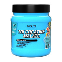 Креатин, Tri Creatine Malate, Evolite Nutrition, 300 г (Зелёное яблоко)