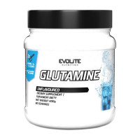 Глютамин, Glutamine, Evolite Nutrition, 400 г (Без вкуса)