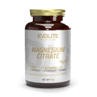 Магний, Magnesium Citrate, Evolite Nutrition, 150 капсул