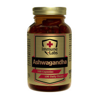 Ашваганда, Ashwagandha 143 mg, Immune Labs, 100 капсул