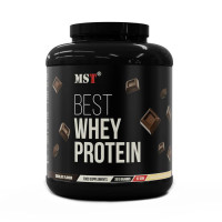 Сывороточный протеин, Best Whey Protein + Enzyme, MST, 2,01 кг (Банановый йогурт)