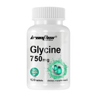 Амінокислоти, Glycine 750 mg, IronFlex, 120 таблеток