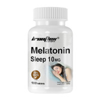 Добавка для здоров'я, Melatonin Sleep 10 mg, IronFlex, 100 таблеток