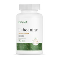 Амінокислоти, L-Theanine 200 mg, OstroVit, 90 капсул