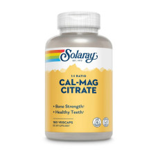 Cal-Mag Citrate (180 veg caps)