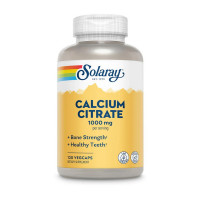 Кальций, Calcium Citrate 1000 mg, Solaray, 120 капсул
