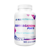 Ашваганда, Ashwagandha Forte, All Nutrition, 90 капсул