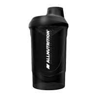 Шейкер, Shaker, All Nutrition, 600 мл (Чорний)