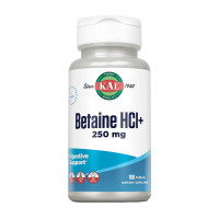 Betaine HCl+ 250 mg (100 tabs)
