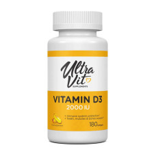 Vitamin D3 2000 IU (180 softgels)