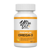 Омега-3, Premium Omega-3, VP Lab, 60 капсул