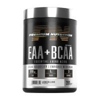 Комплекс EAA, EAA + BCAA, Premium Nutrition, 390 г (Голубая малина)