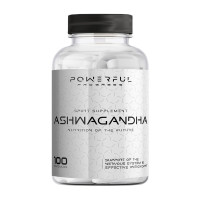 Ашваганда, Ashwagandha, Powerful Progress, 100 капсул