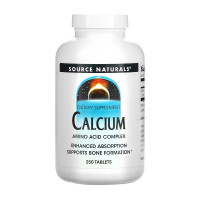 Кальцій, Calcium, Source Naturals, 250 таблеток