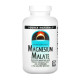 Магний, Magnesium Malate, Source Naturals, 200 капсул