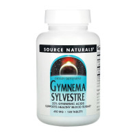 Добавка для здоров'я, Gymnema Sylvestre, Source Naturals, 120 таблеток