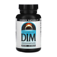 Добавка для здоровья, DIM 200 mg, Source Naturals, 60 таблеток