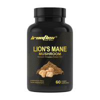 Добавка для здоров'я, Lion's Mane Mushroom, IronFlex, 60 капсул