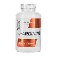 Аргинин, L-Arginine 1000 mg, Progress Nutrition, 90 капсул