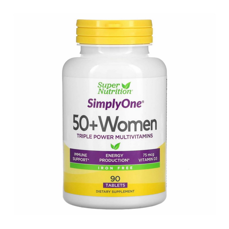 SimplyOne 50+ Women Iron Free (90 tabs)