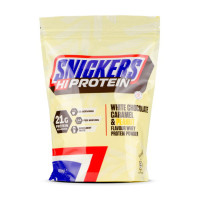 Протеїн, SNICKERS Hi Protein, SNICKERS, 455 г (Білий шоколад, карамель та арахіс)