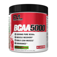 BCAA, BCAA 5000, EVLUTION Nutrition, 249 г (Вишня-лайм)