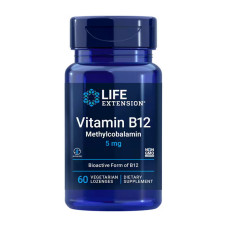 Vitamin B-12 Methylcobalamin 5 mg (60 veg lozenges)