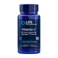 Витамины, Vitamin C 24-Hour Liposomal Hydrogel Formula, Life Extension, 60 таблеток