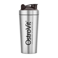 Шейкер, Shaker Sport & Fitness, OstroVit, 739 мл (Сріблястий)