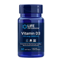 Vitamin D3 125 mcg (5000 IU) (60 softgels)