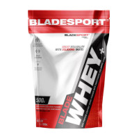 Сироватковий протеїн, Whey+, Blade Sport, 500 г (Арахісова паста з шоколадом)